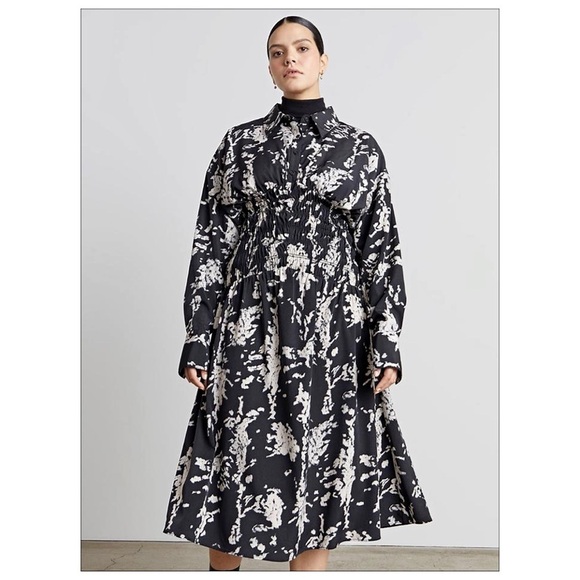 Who What Wear Jacquie Midi Shirt Dress NWT - Picture 2 of 7